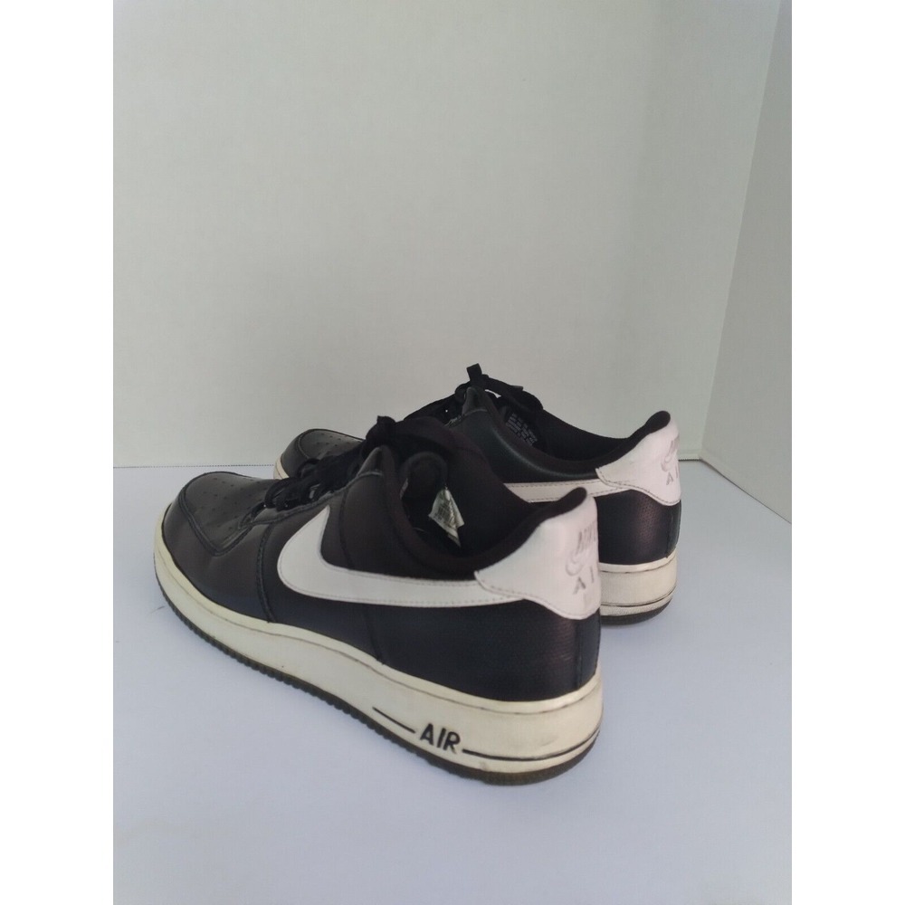 Nike Air Force 1 Low Top Sneakers Black & White Athletic Shoes